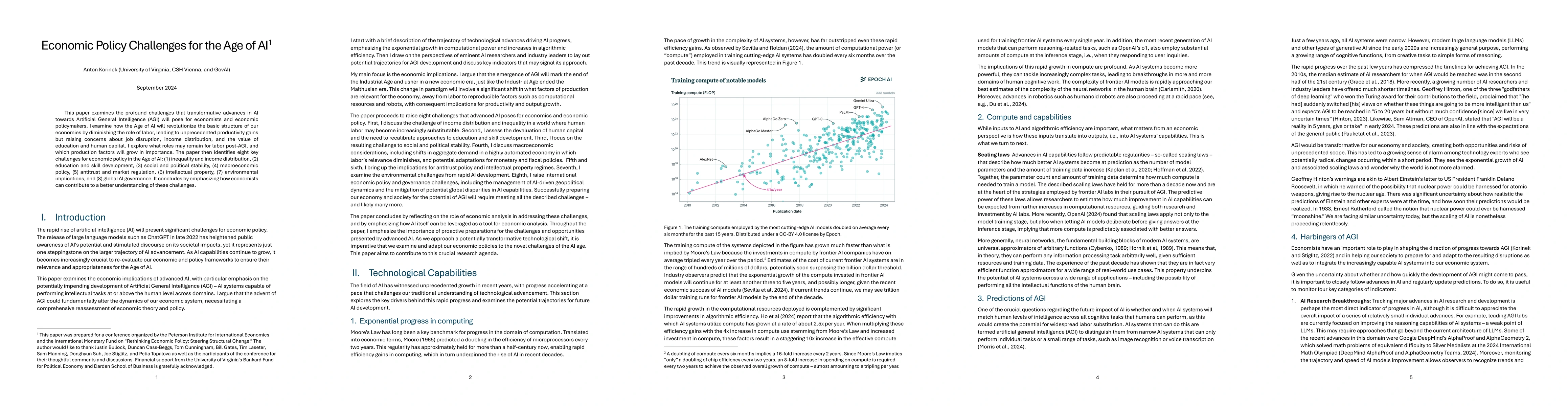 Thumbnail for Economic Policy Challenges for the Age of AI