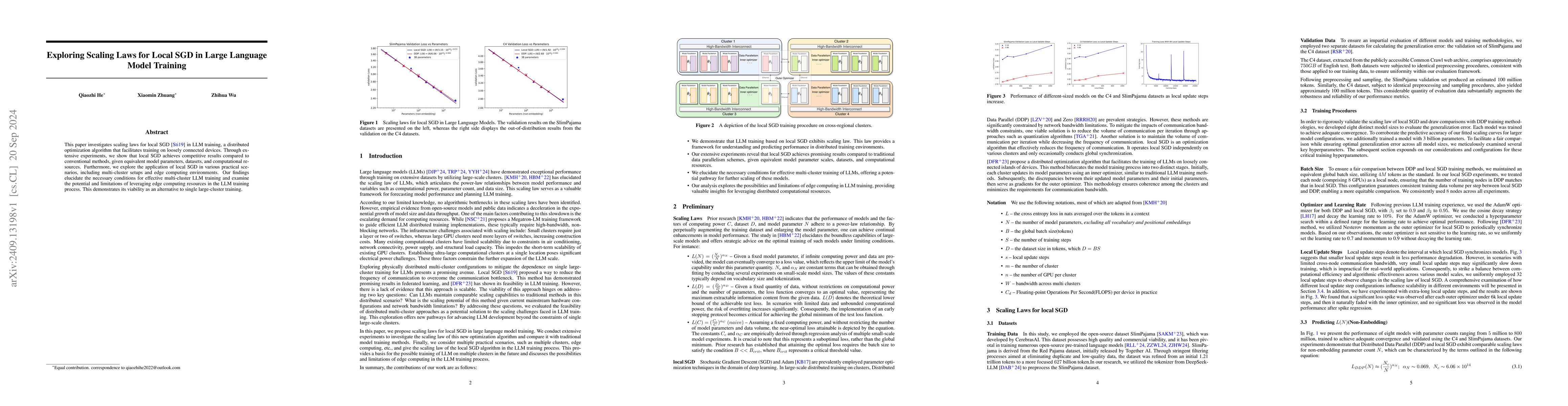 Thumbnail for Exploring Scaling Laws for Local SGD in Large Language Model Training