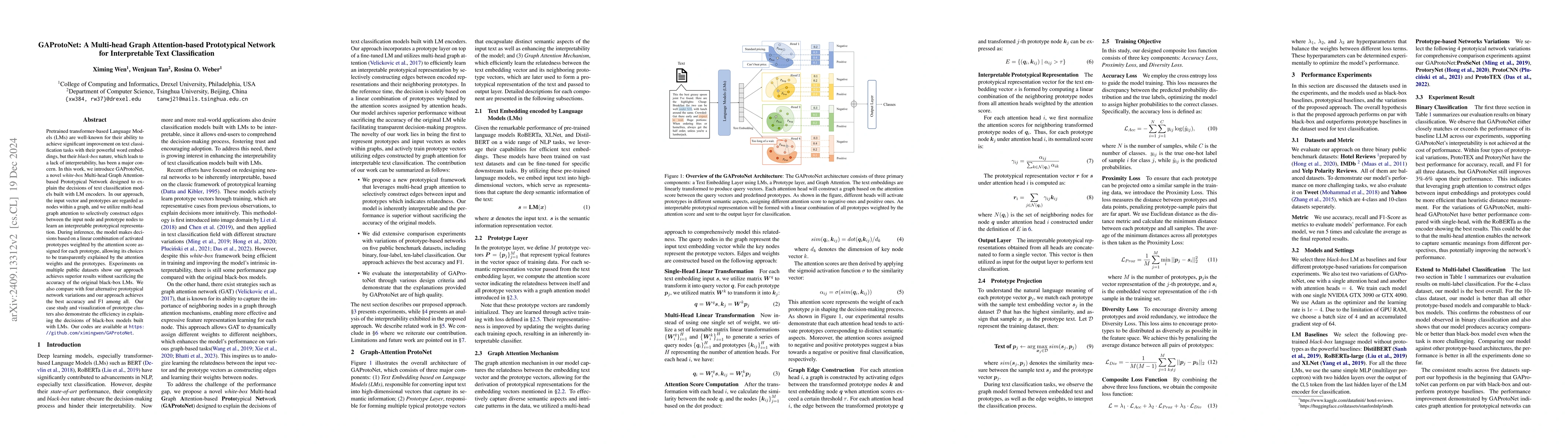 Thumbnail for GAProtoNet: A Multi-head Graph Attention-based Prototypical Network for
  Interpretable Text Classification