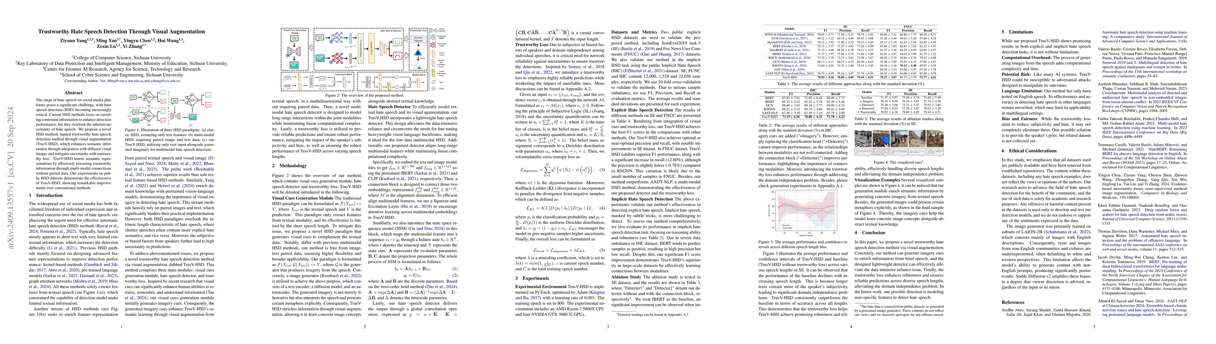Thumbnail for Trustworthy Hate Speech Detection Through Visual Augmentation