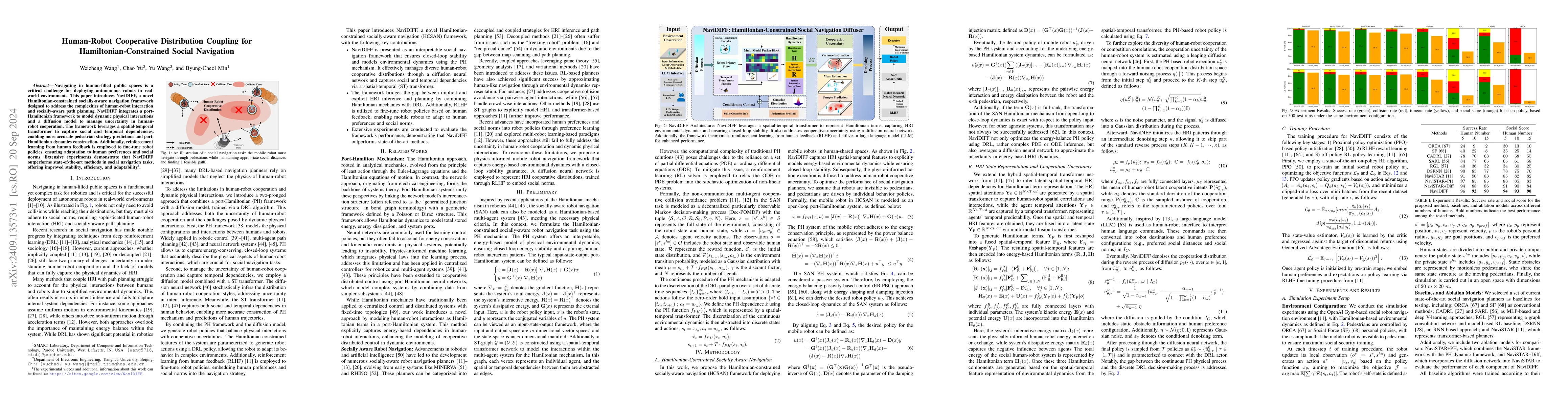 Thumbnail for Human-Robot Cooperative Distribution Coupling for
  Hamiltonian-Constrained Social Navigation