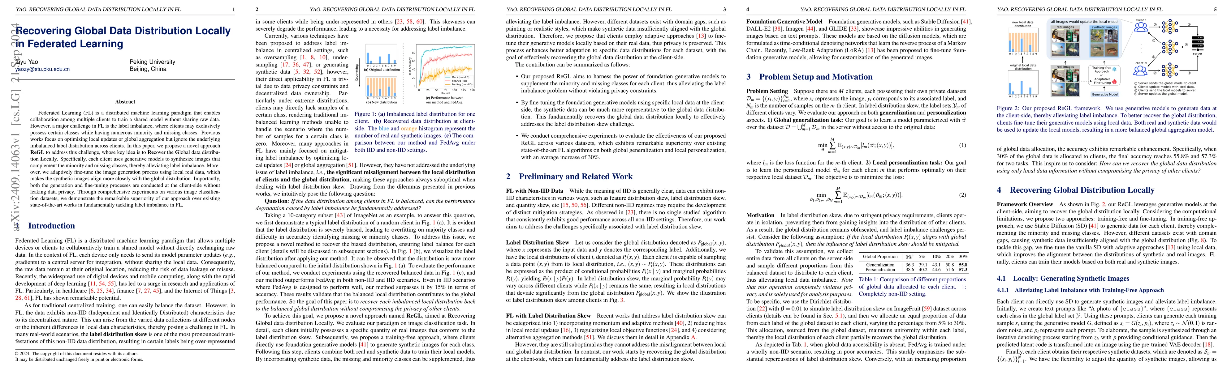 Thumbnail for Recovering Global Data Distribution Locally in Federated Learning