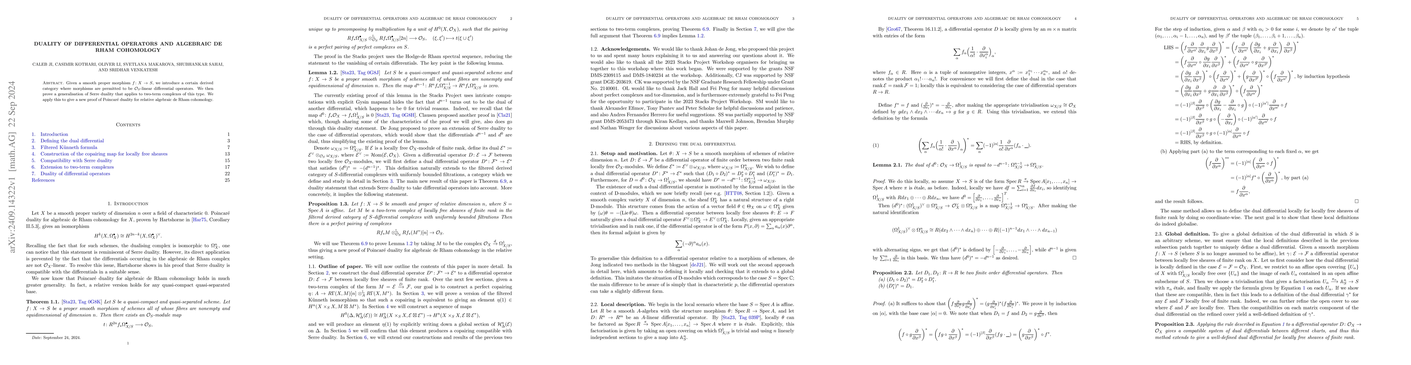 Thumbnail for Duality of differential operators and algebraic de Rham cohomology