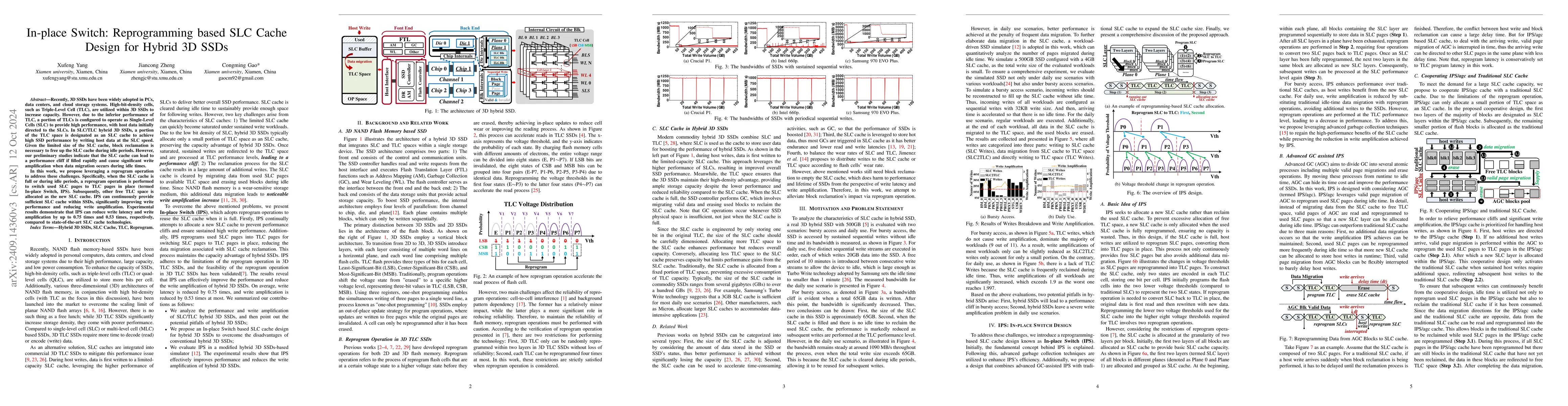 Thumbnail for In-place Switch: Reprogramming based SLC Cache Design for Hybrid 3D SSDs