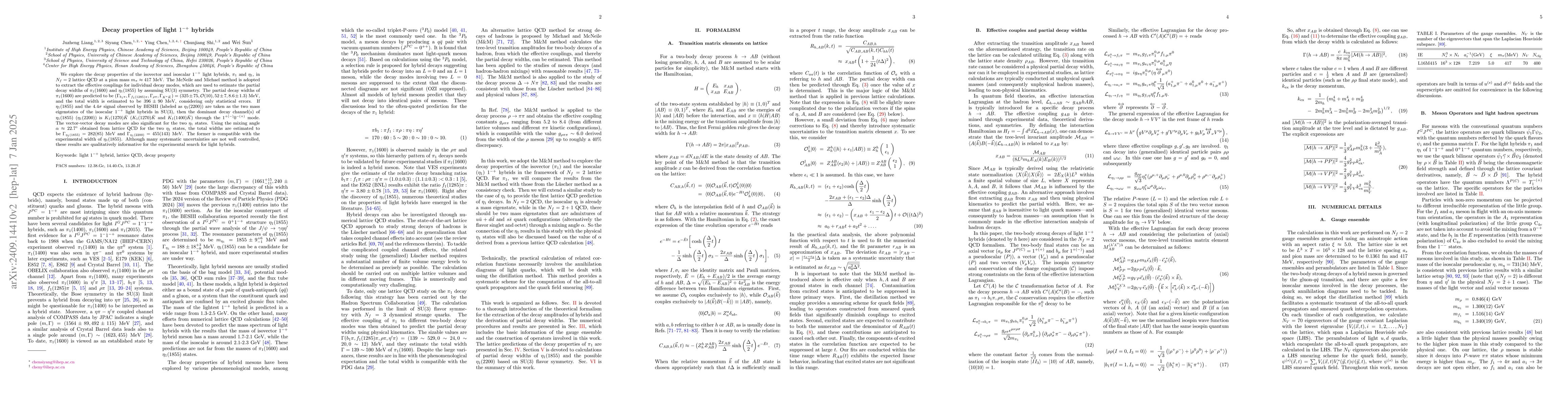 Thumbnail for Decay properties of light $1^{-+}$ hybrids from $N_f=2$ lattice QCD