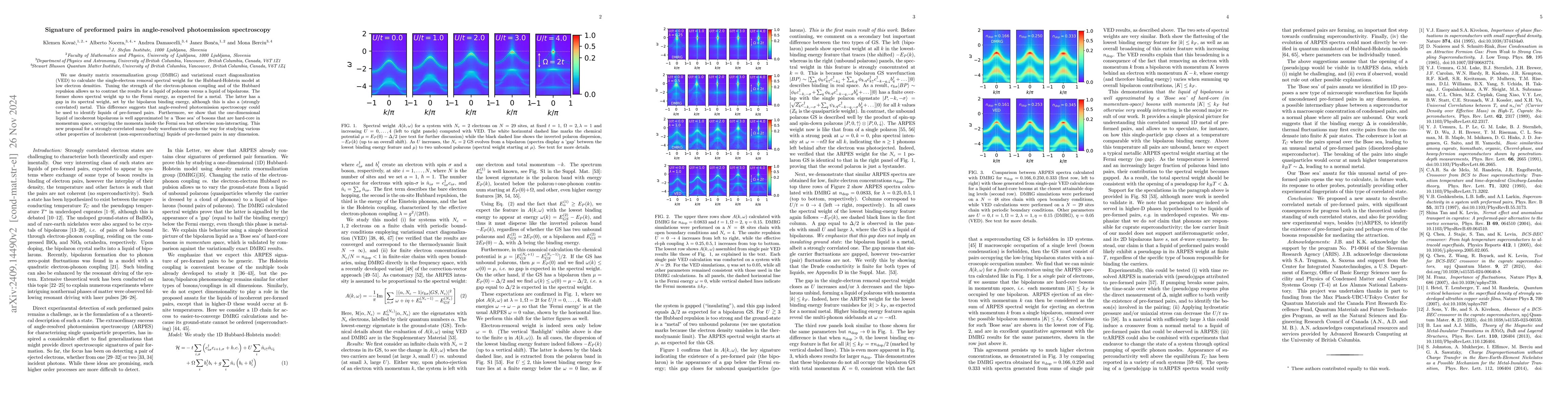 Thumbnail for Signature of preformed pairs in angle-resolved photoemission
  spectroscopy