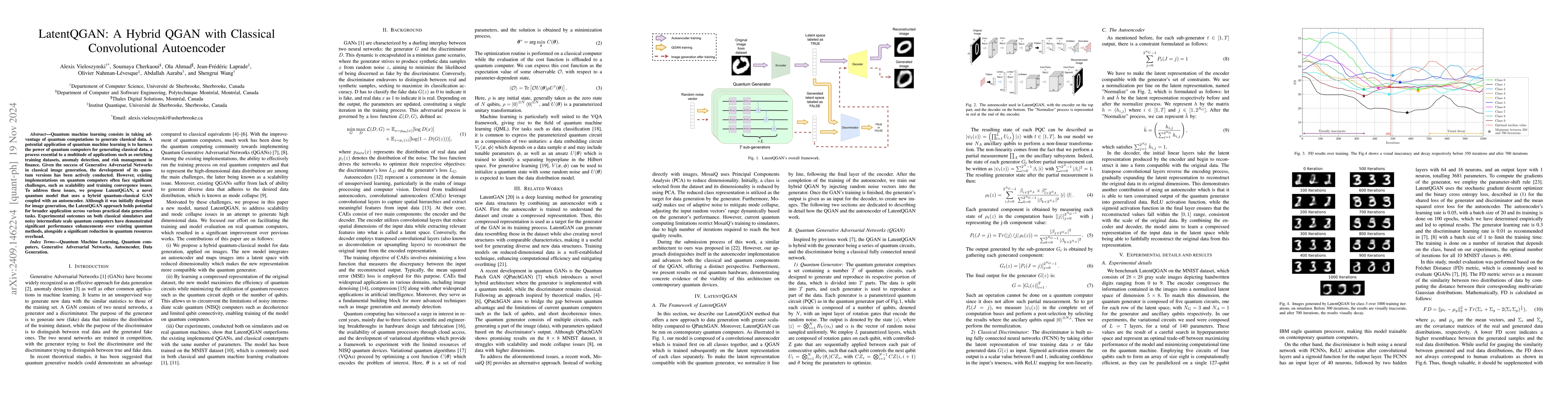 Thumbnail for LatentQGAN: A Hybrid QGAN with Classical Convolutional Autoencoder