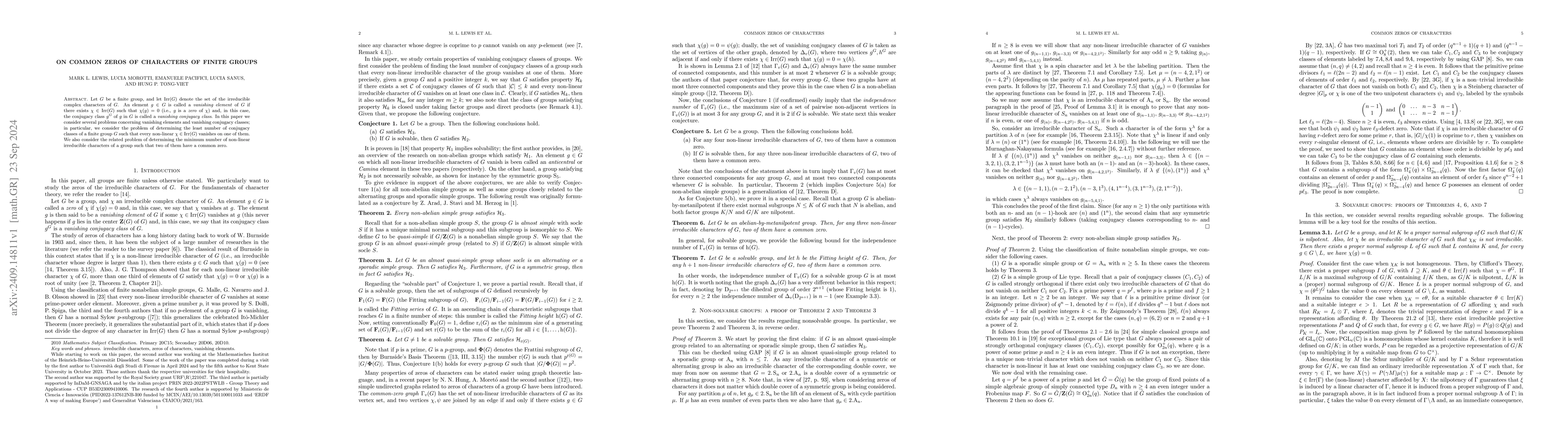Thumbnail for On common zeros of characters of finite groups