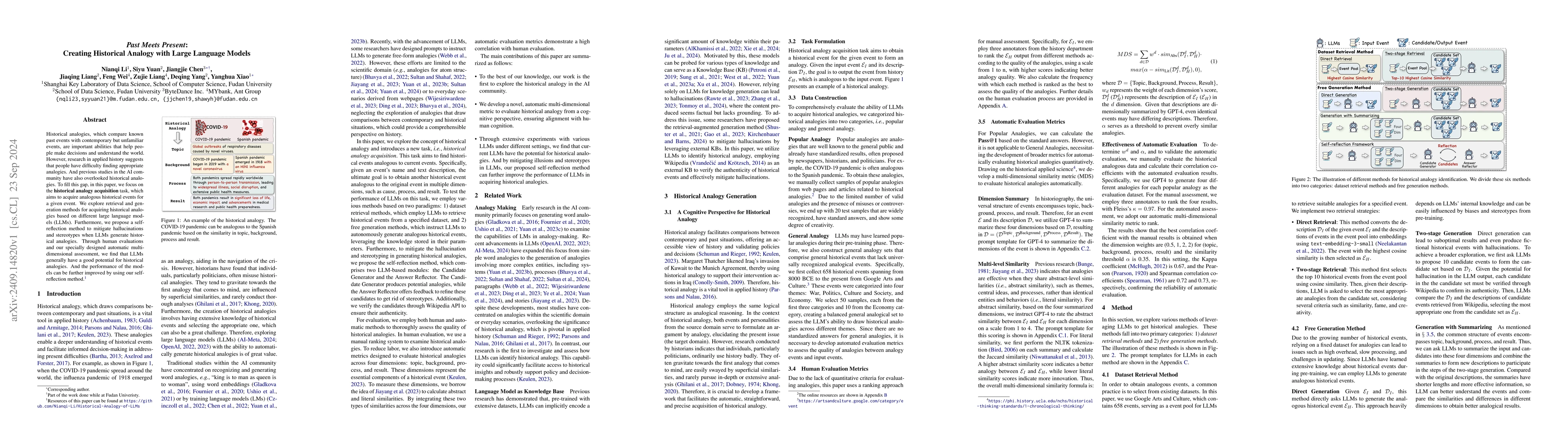 Thumbnail for Past Meets Present: Creating Historical Analogy with Large Language
  Models
