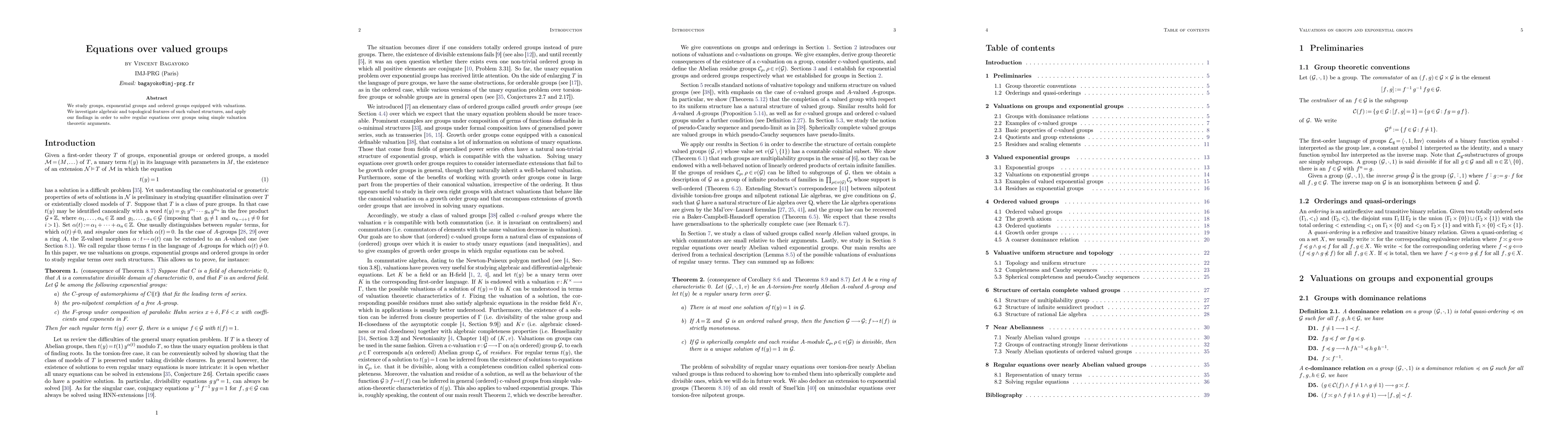 Thumbnail for Equations over valued groups