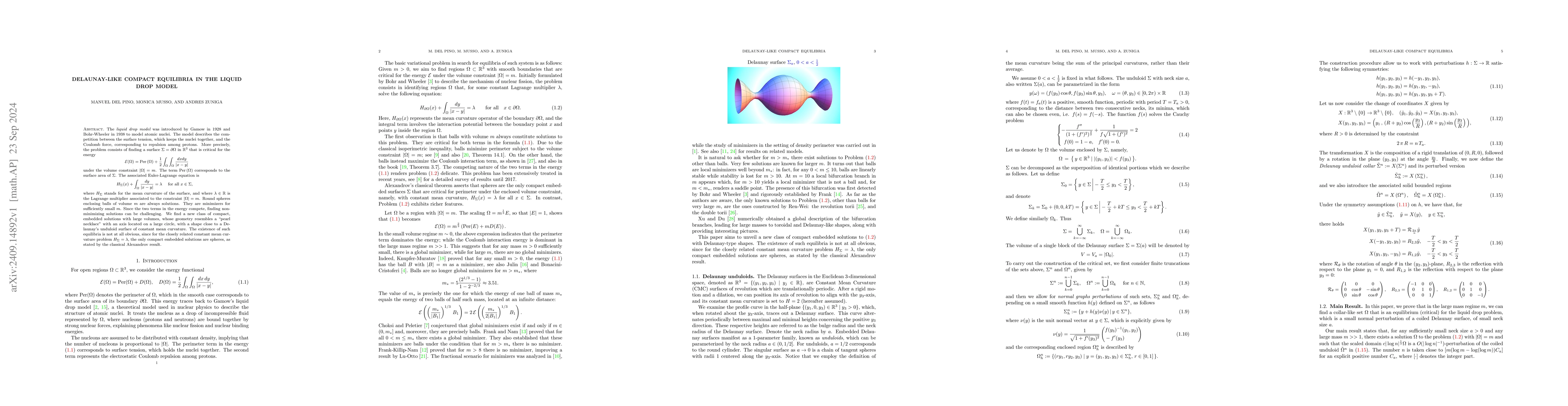 Thumbnail for Delaunay-like compact equilibria in the liquid drop model