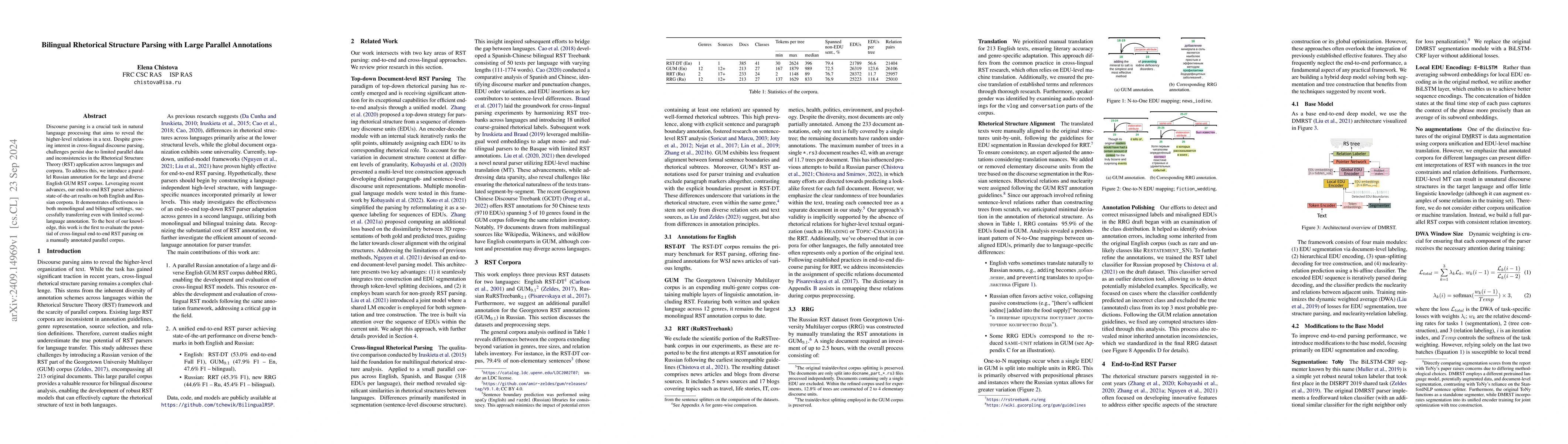 Thumbnail for Bilingual Rhetorical Structure Parsing with Large Parallel Annotations