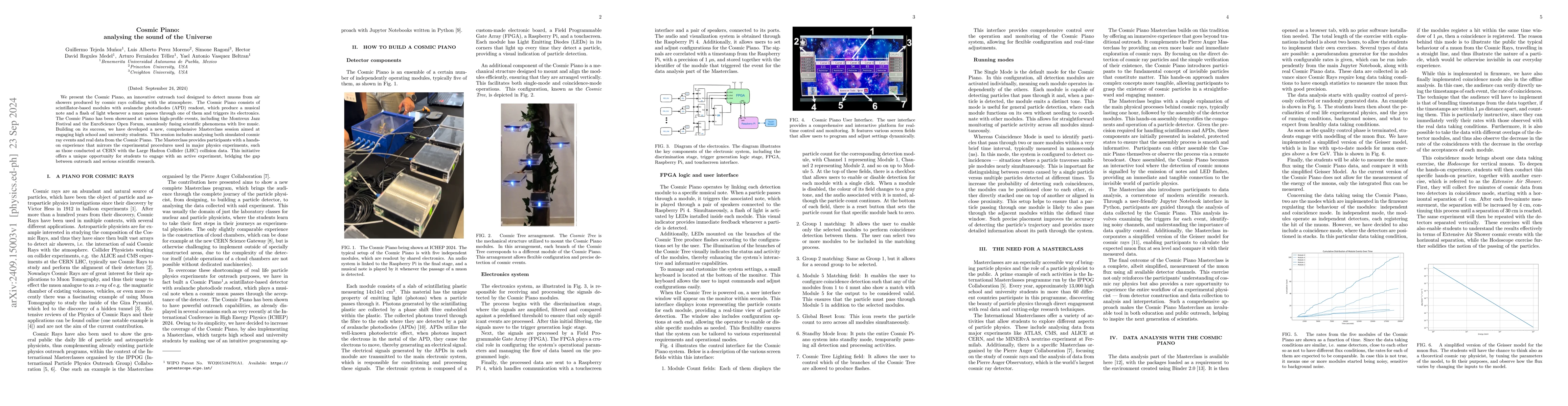 Thumbnail for Cosmic Piano: analysing the sound of the Universe