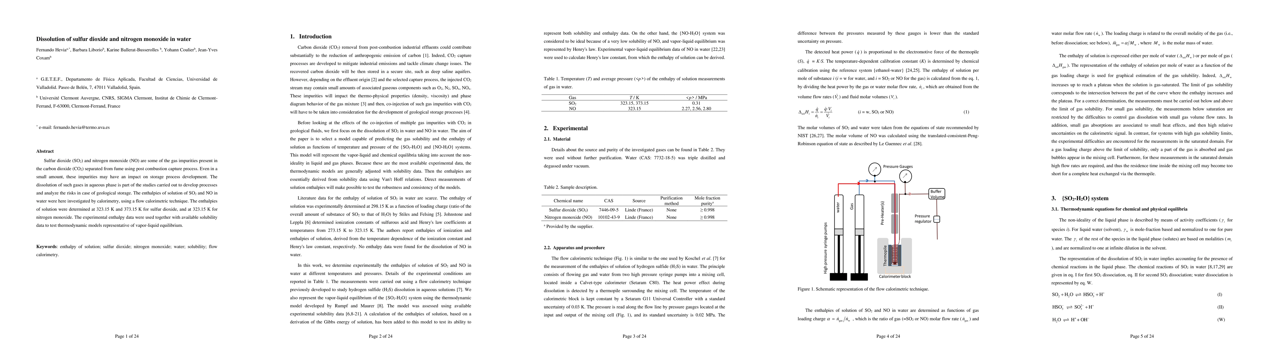 Thumbnail for Dissolution of sulfur dioxide and nitrogen monoxide in water