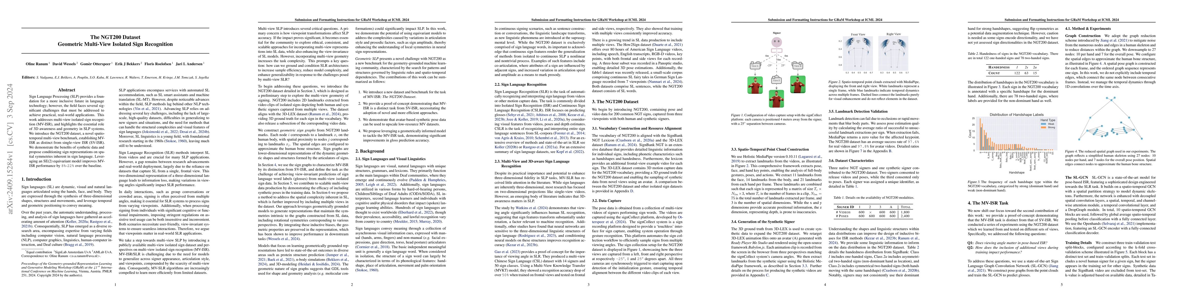 Thumbnail for The NGT200 Dataset: Geometric Multi-View Isolated Sign Recognition