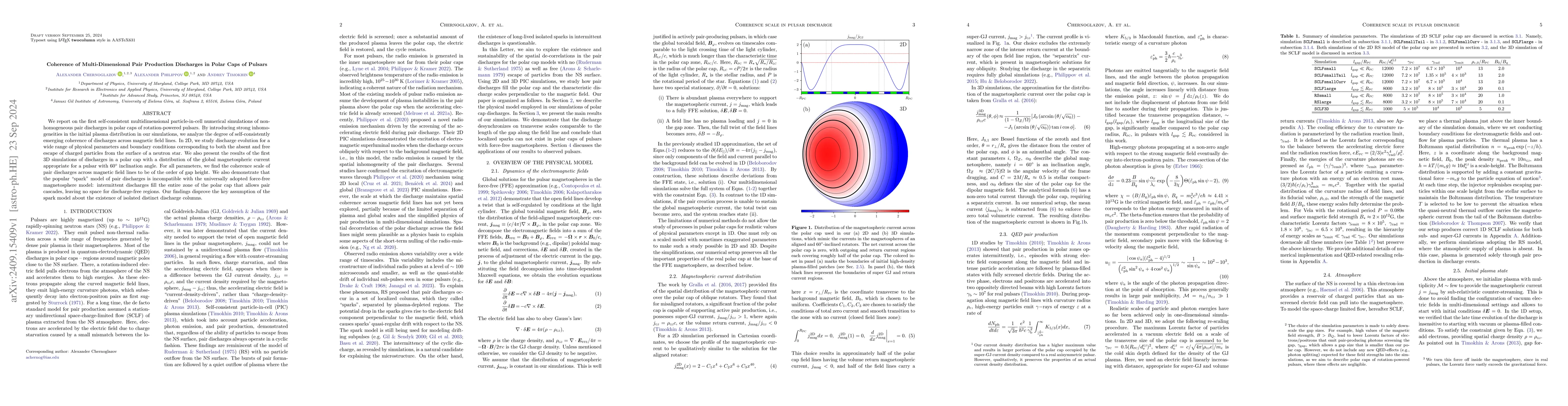 Thumbnail for Coherence of Multi-Dimensional Pair Production Discharges in Polar Caps
  of Pulsars