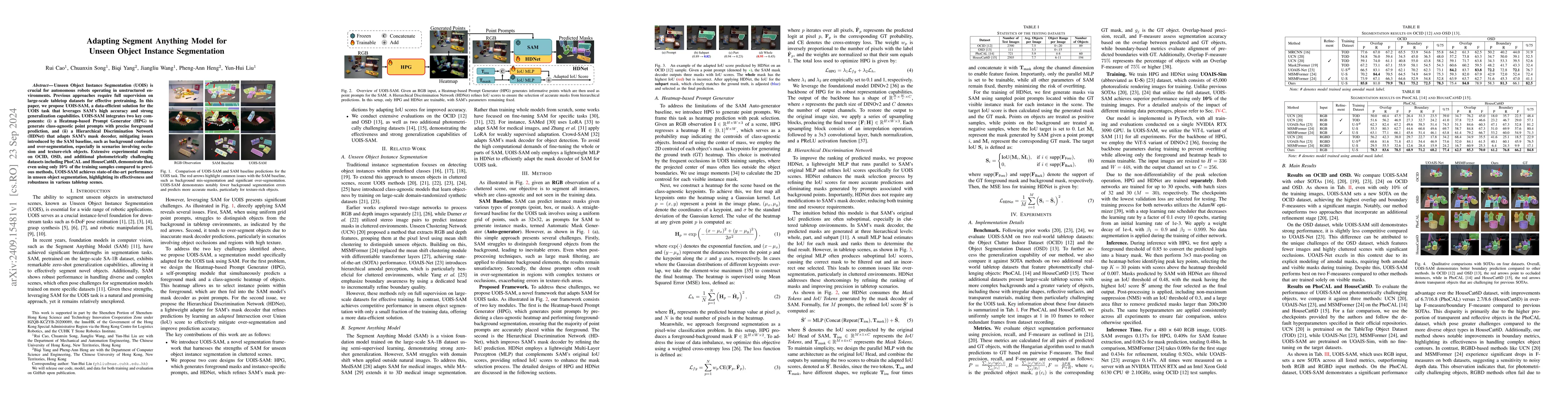 Thumbnail for Adapting Segment Anything Model for Unseen Object Instance Segmentation