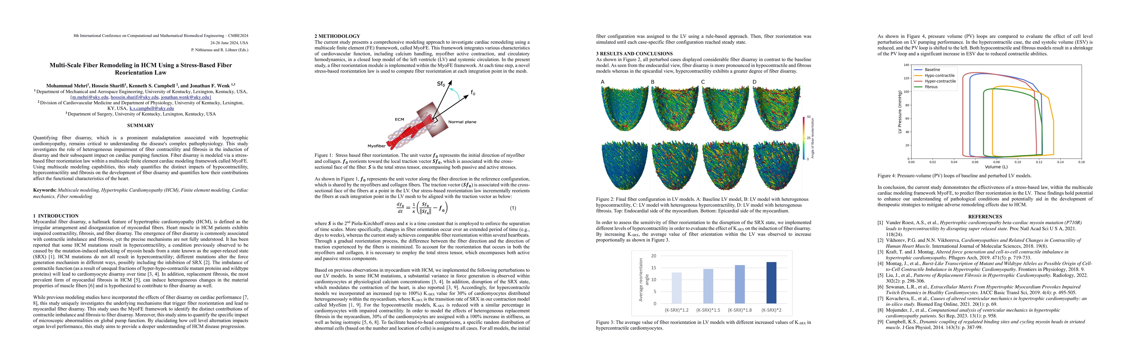 Thumbnail for Multi-Scale Fiber Remodeling in HCM Using a Stress-Based Fiber
  Reorientation Law