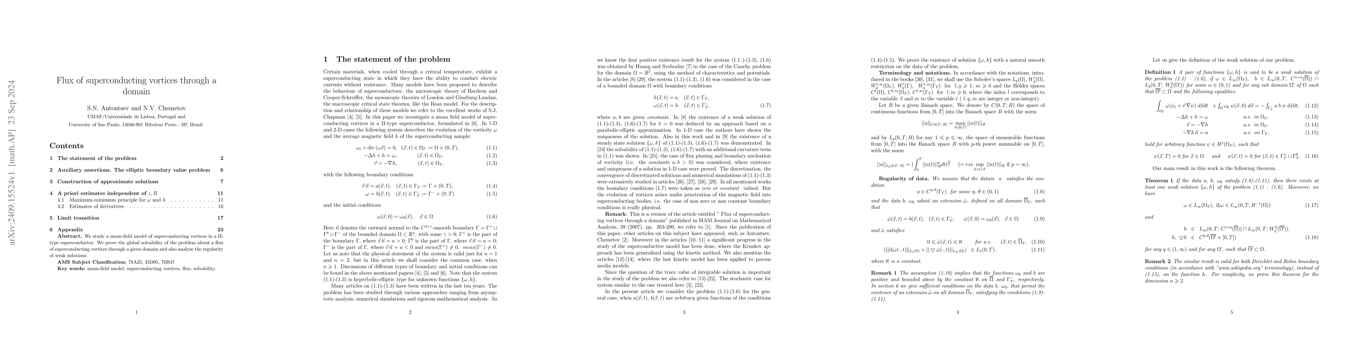 Thumbnail for Flux of superconducting vortices through a domain