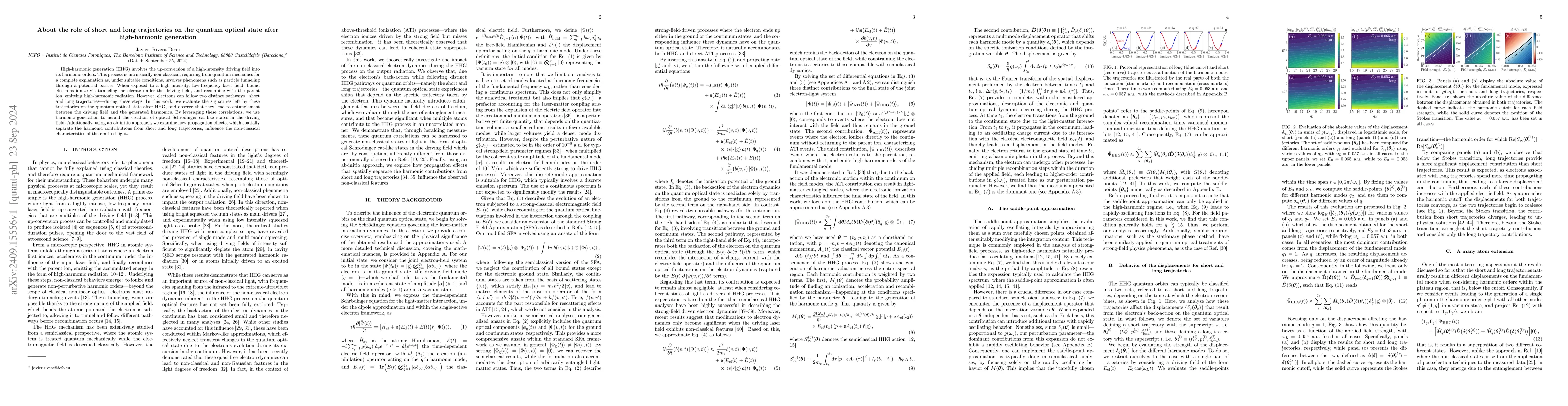 Thumbnail for About the role of short and long trajectories on the quantum optical
  state after high-harmonic generation