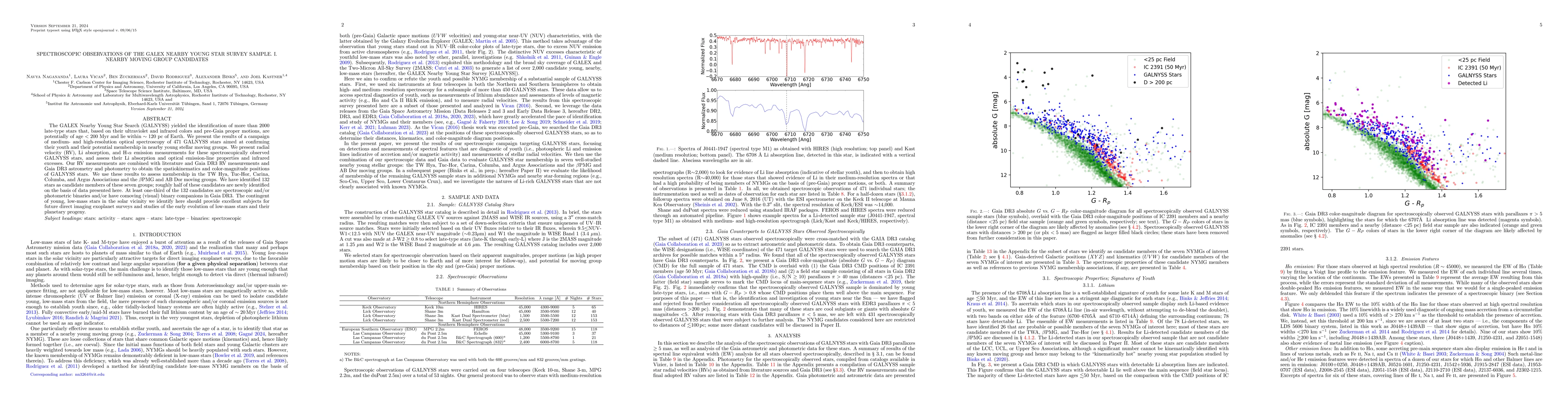 Thumbnail for Spectroscopic Observations of the Galex Nearby Young Star Survey Sample.
  1. Nearby Moving Group Candidates