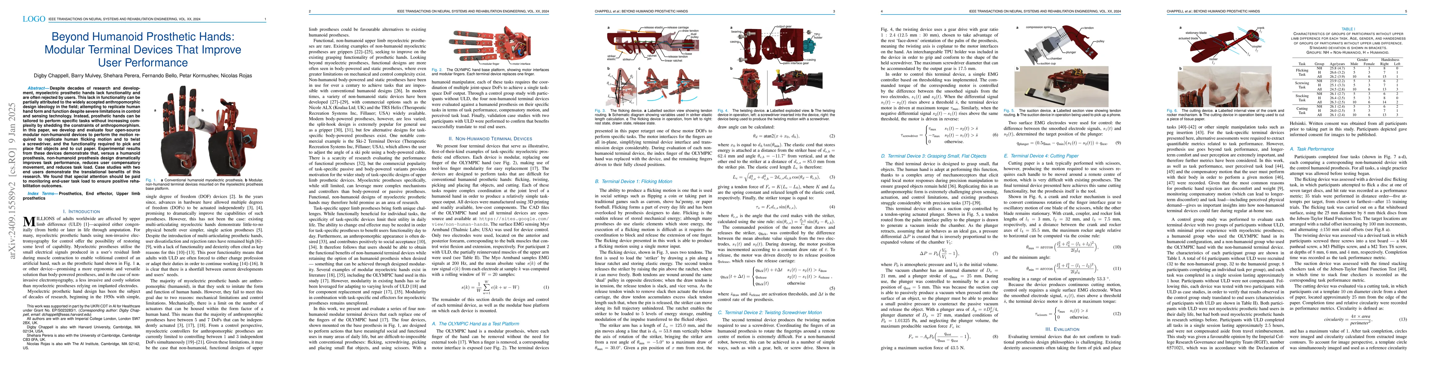 Thumbnail for Beyond Humanoid Prosthetic Hands: Modular Terminal Devices That Improve
  User Performance