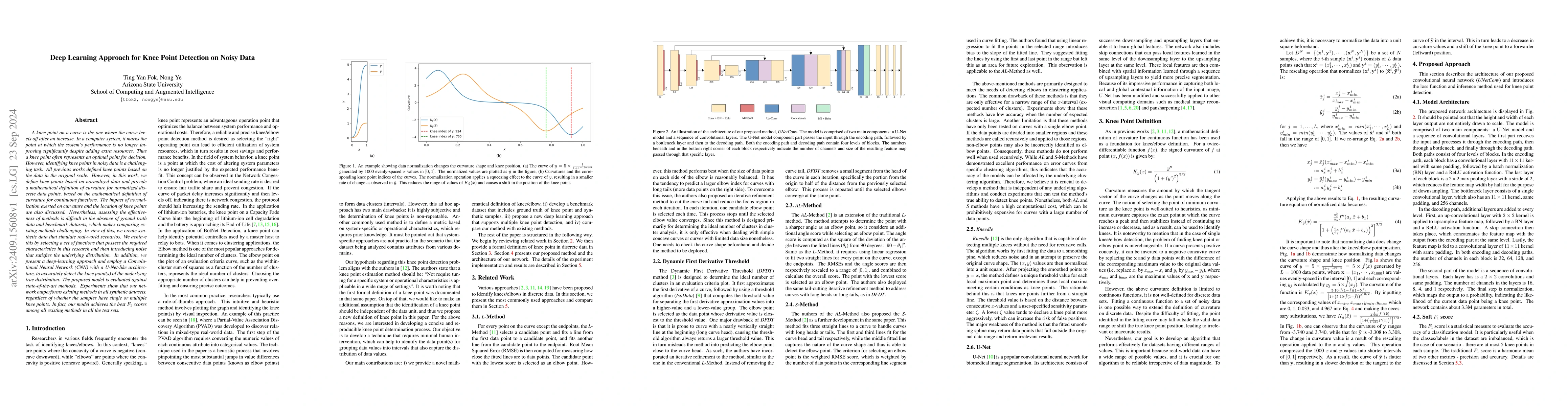 Thumbnail for Deep Learning Approach for Knee Point Detection on Noisy Data