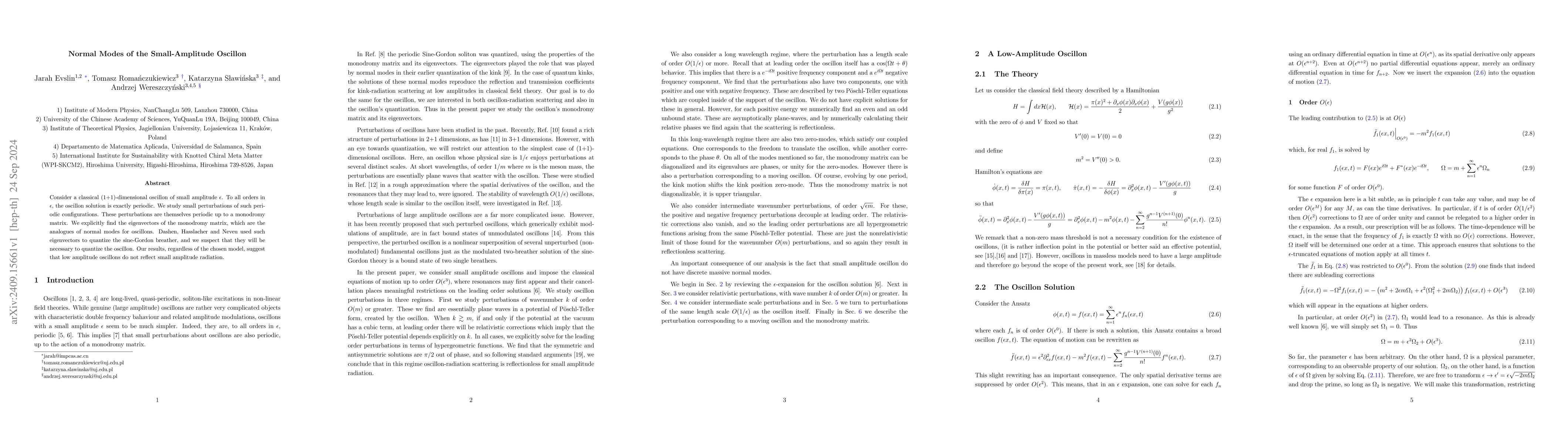 Thumbnail for Normal Modes of the Small-Amplitude Oscillon