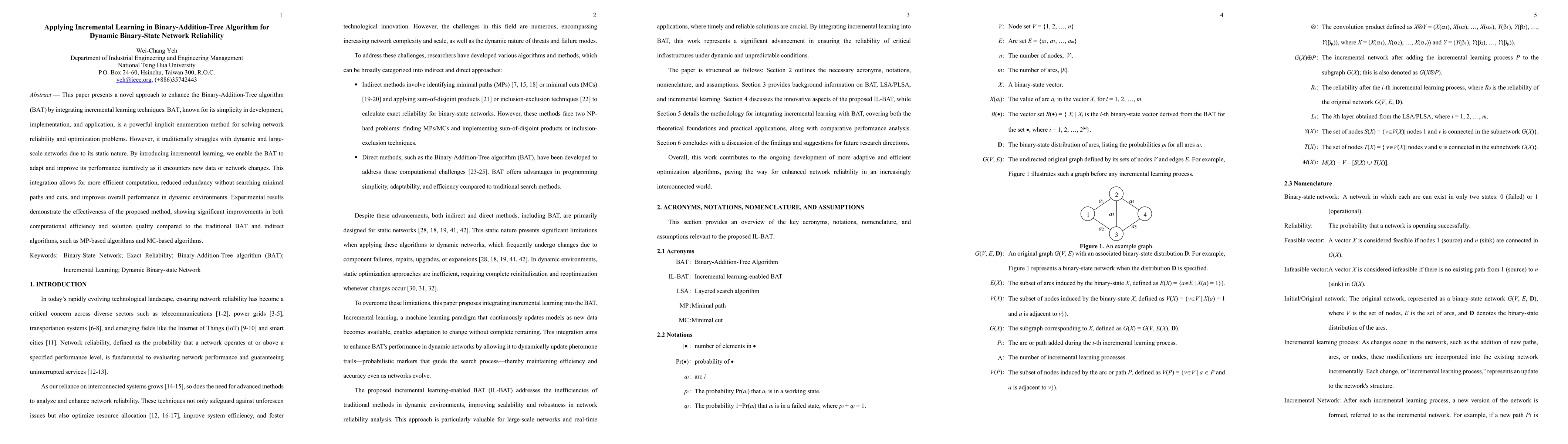 Thumbnail for Applying Incremental Learning in Binary-Addition-Tree Algorithm for
  Dynamic Binary-State Network Reliability
