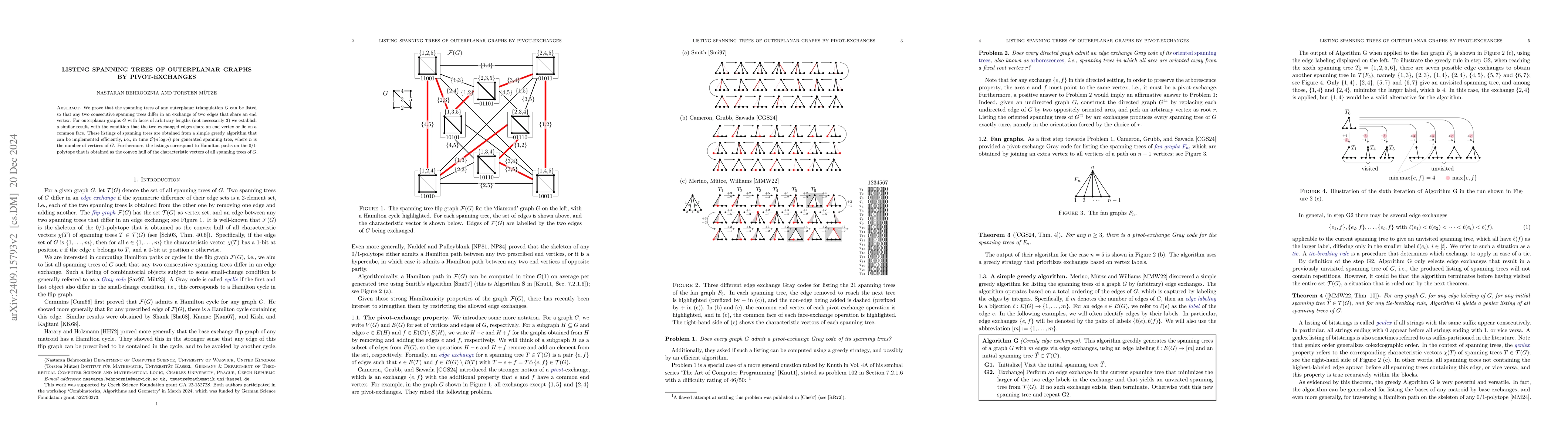 Thumbnail for Listing spanning trees of outerplanar graphs by pivot exchanges
