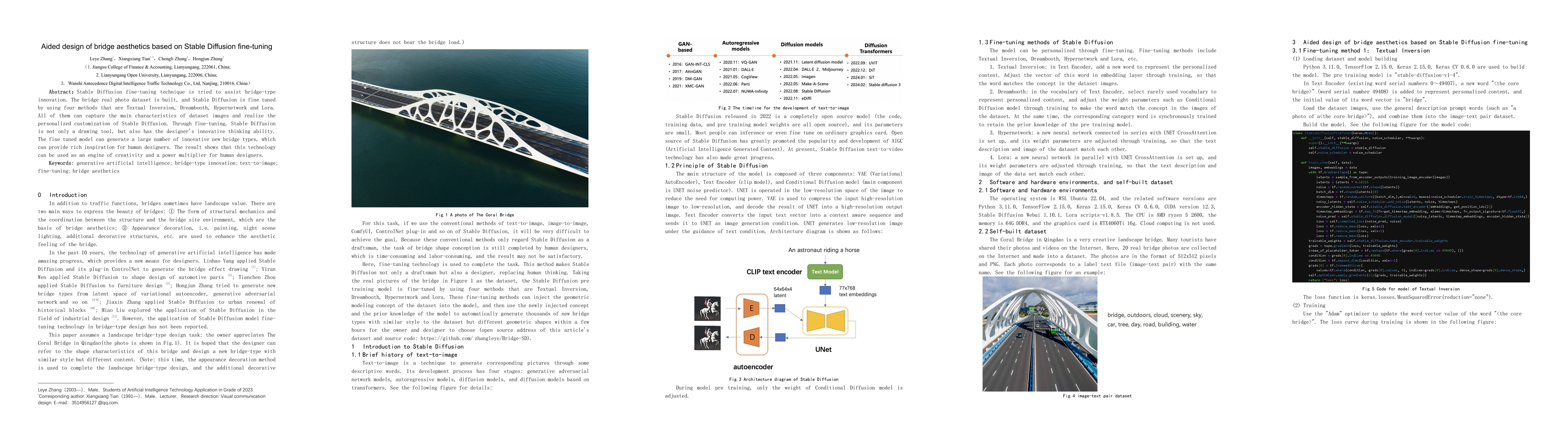 Thumbnail for Aided design of bridge aesthetics based on Stable Diffusion fine-tuning
