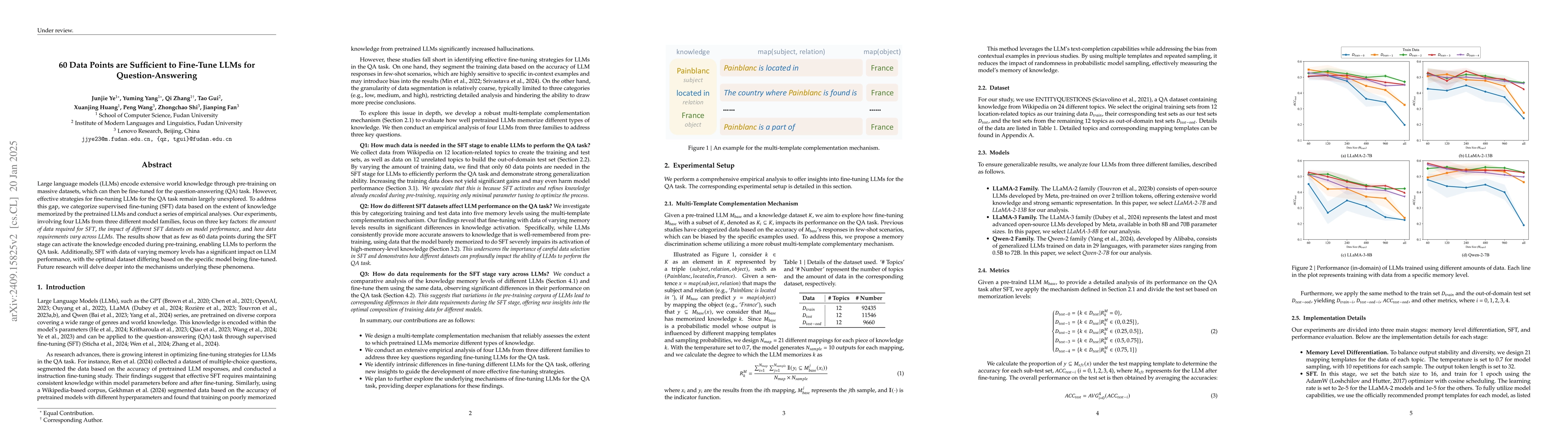 Thumbnail for Empirical Insights on Fine-Tuning Large Language Models for
  Question-Answering