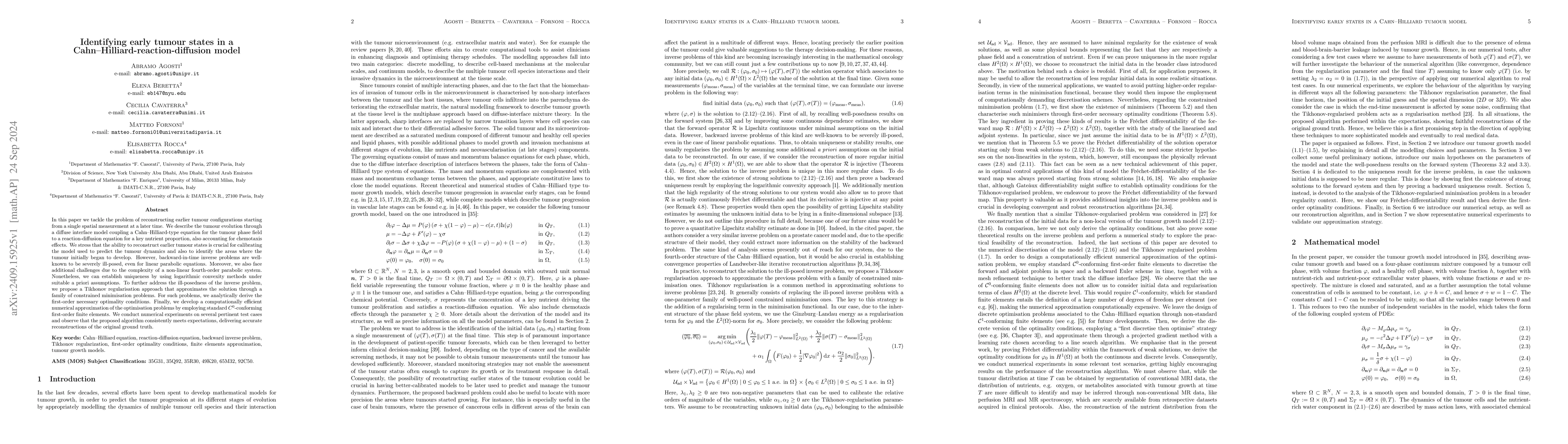 Thumbnail for Identifying early tumour states in a Cahn-Hilliard-reaction-diffusion
  model
