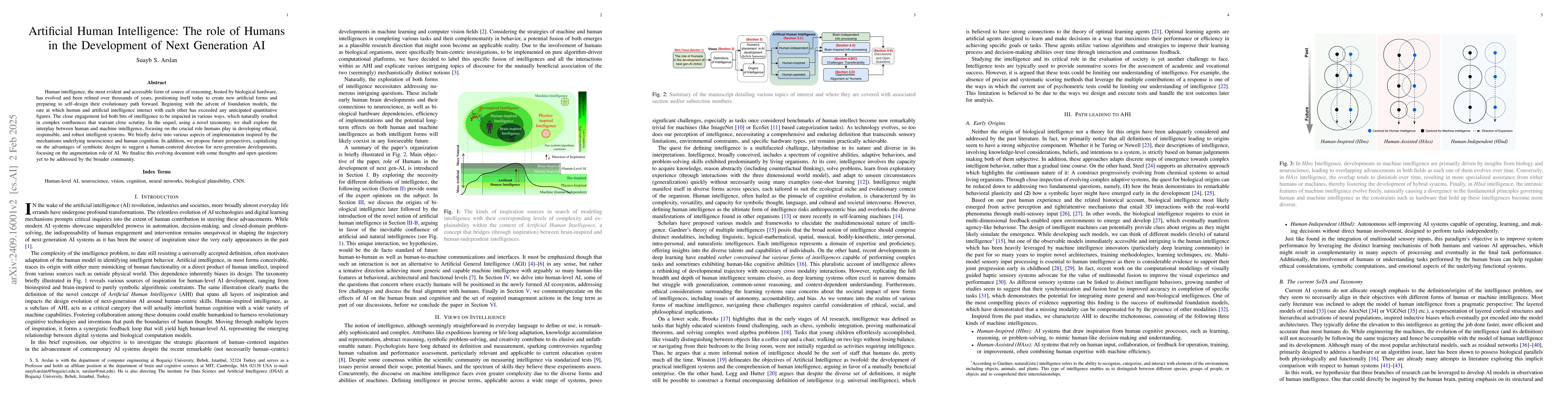 Thumbnail for Artificial Human Intelligence: The role of Humans in the Development of
  Next Generation AI