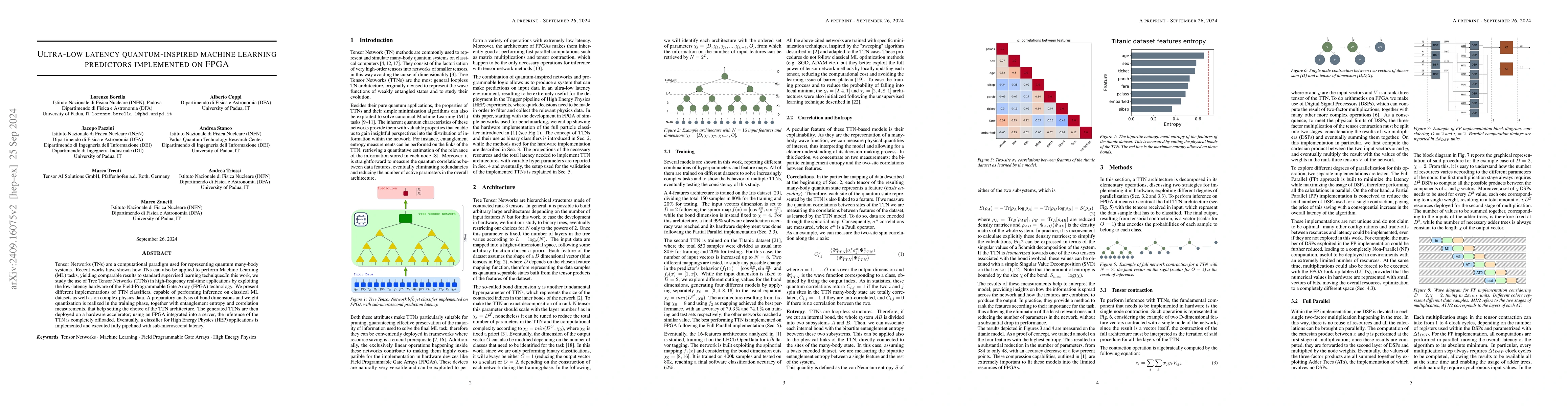 Thumbnail for Ultra-low latency quantum-inspired machine learning predictors
  implemented on FPGA