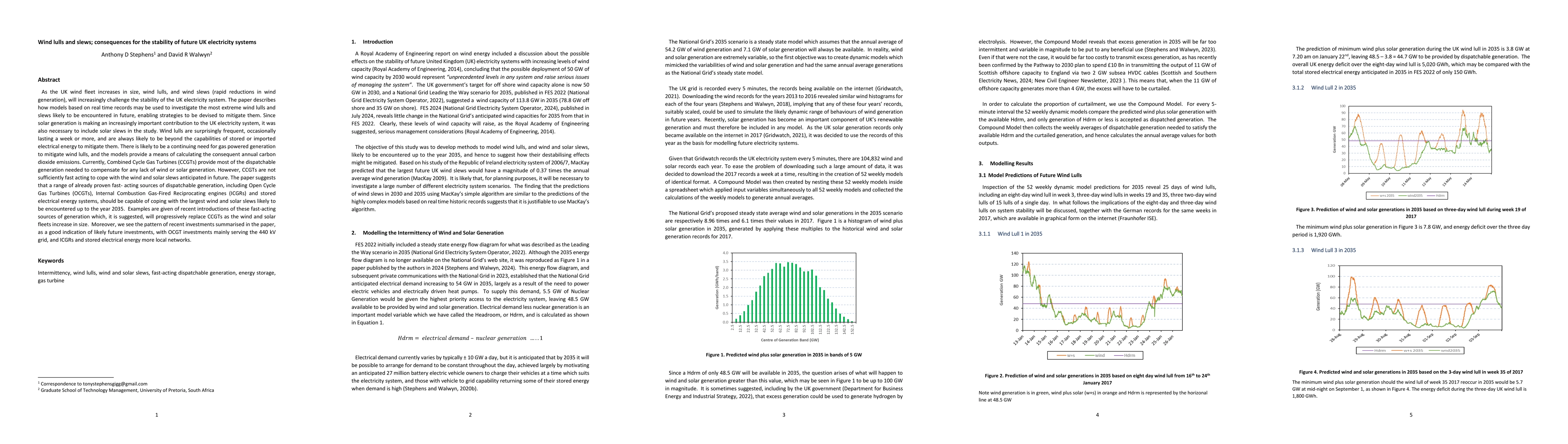 Thumbnail for Wind lulls and slews; consequences for the stability of future UK
  electricity systems
