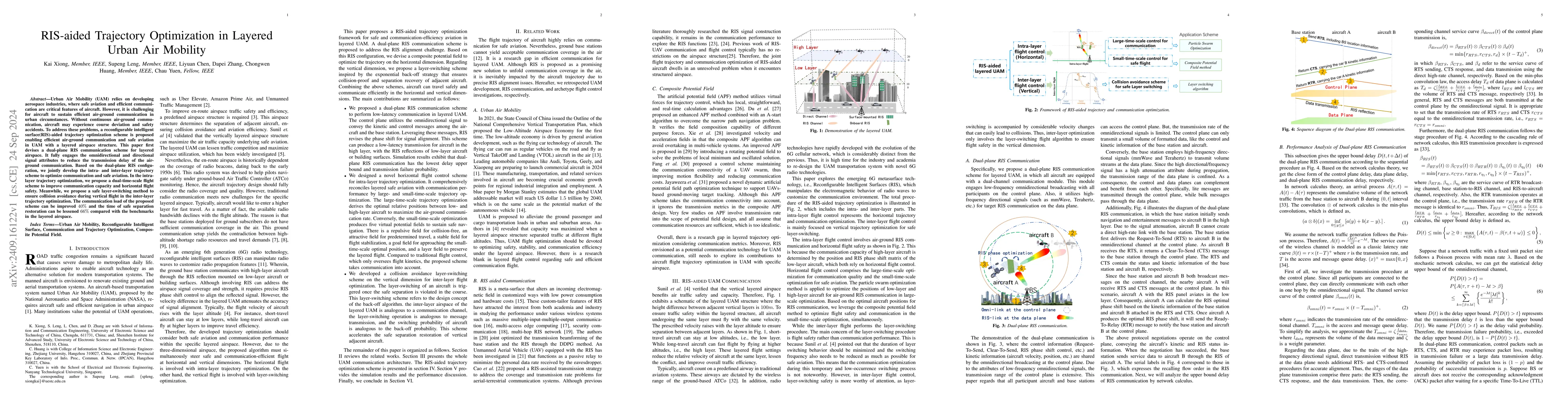 Thumbnail for RIS-aided Trajectory Optimization in Layered Urban Air Mobility