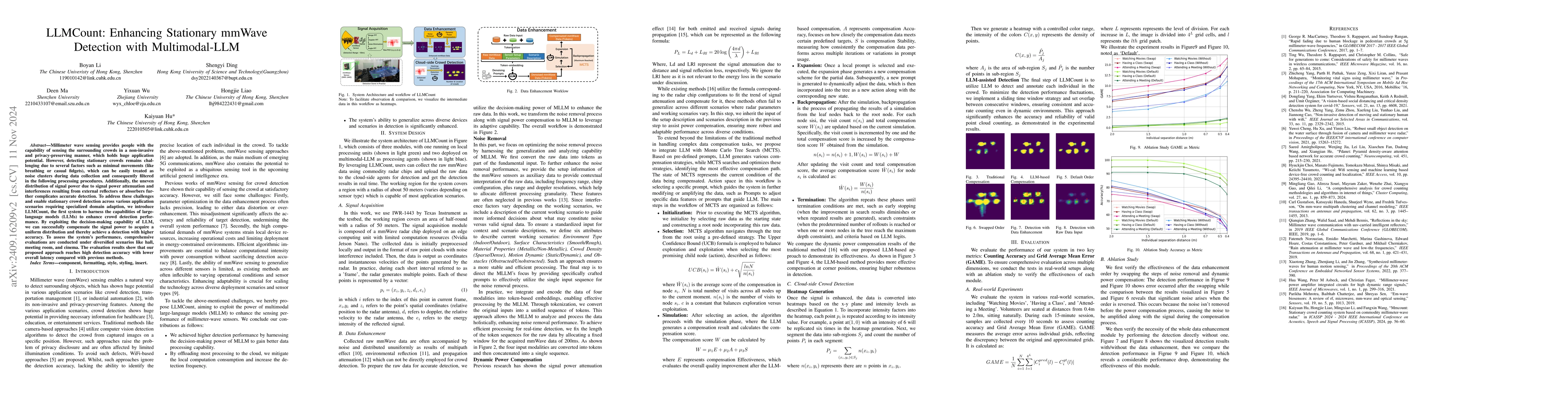 Thumbnail for LLMCount: Enhancing Stationary mmWave Detection with Multimodal-LLM
