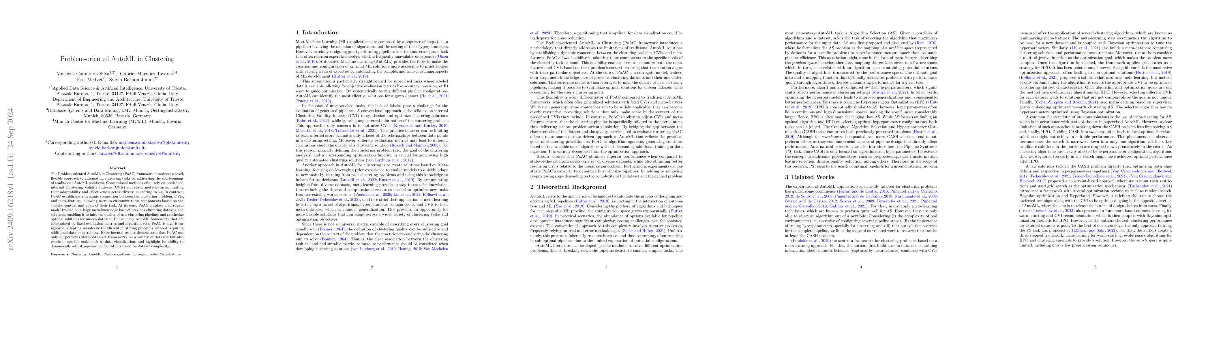 Thumbnail for Problem-oriented AutoML in Clustering