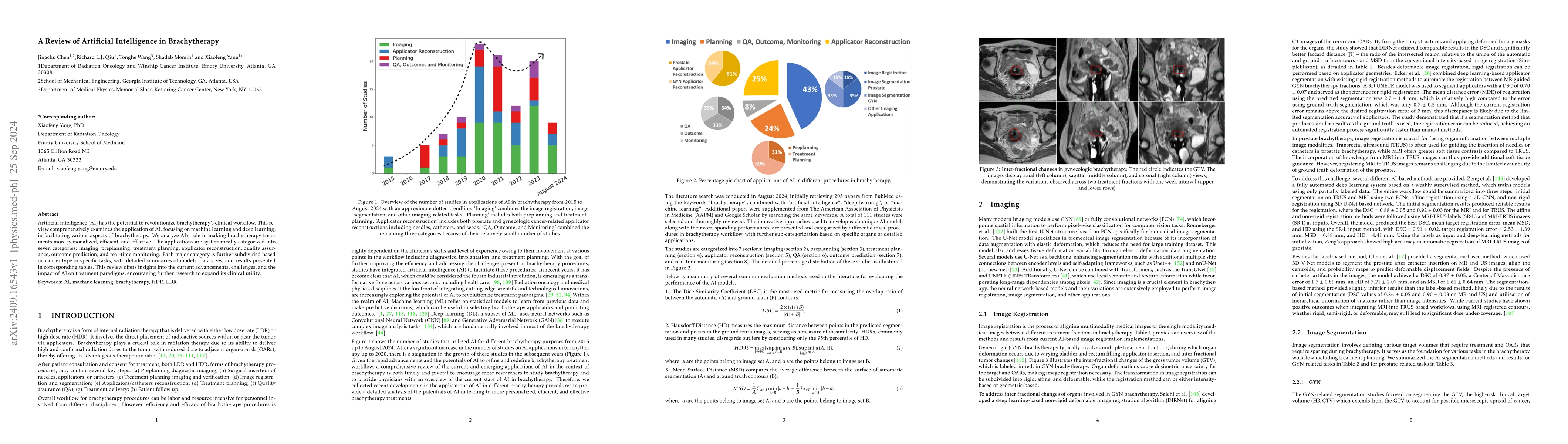 Thumbnail for A Review of Artificial Intelligence in Brachytherapy