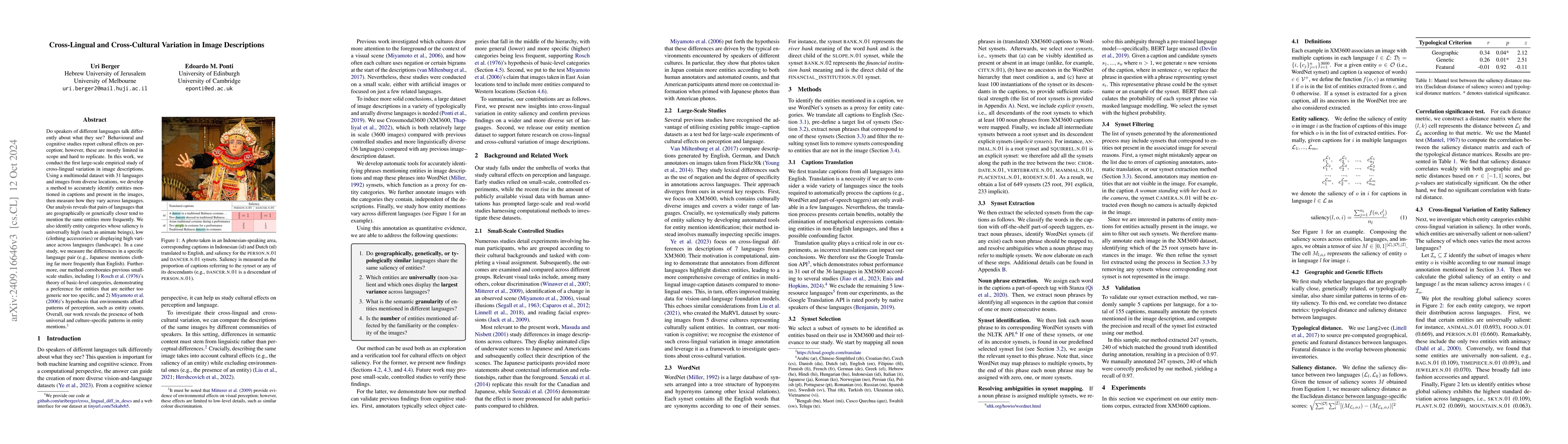 Thumbnail for Cross-Lingual and Cross-Cultural Variation in Image Descriptions