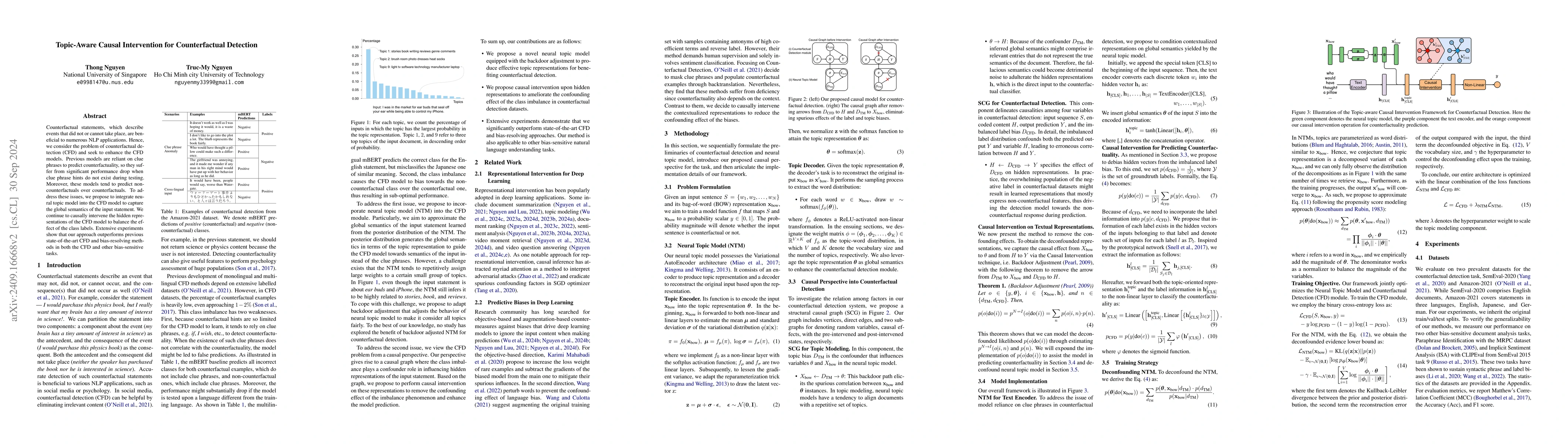 Thumbnail for Topic-aware Causal Intervention for Counterfactual Detection