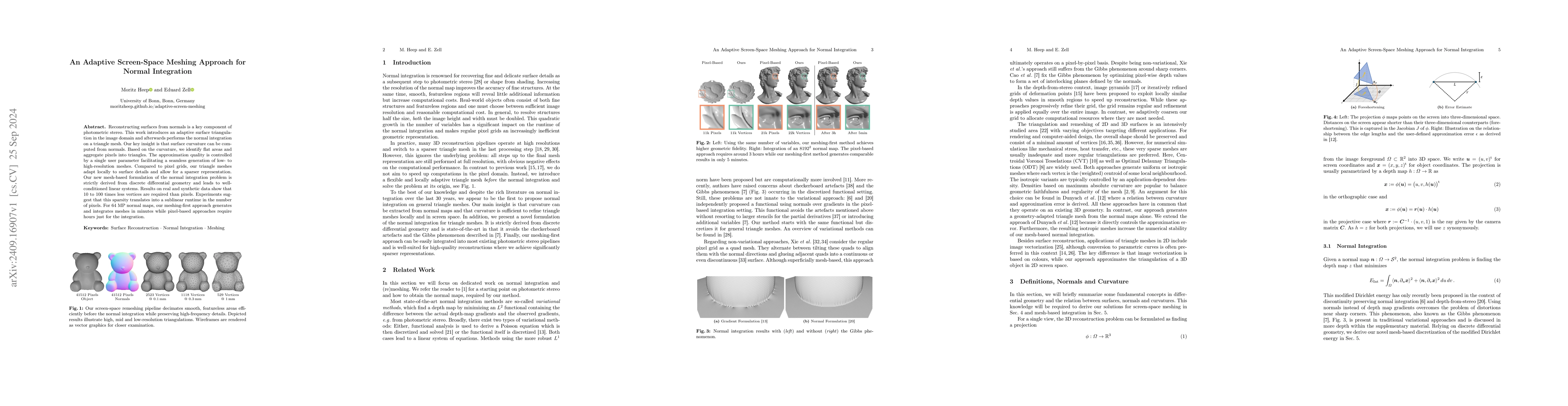Thumbnail for An Adaptive Screen-Space Meshing Approach for Normal Integration
