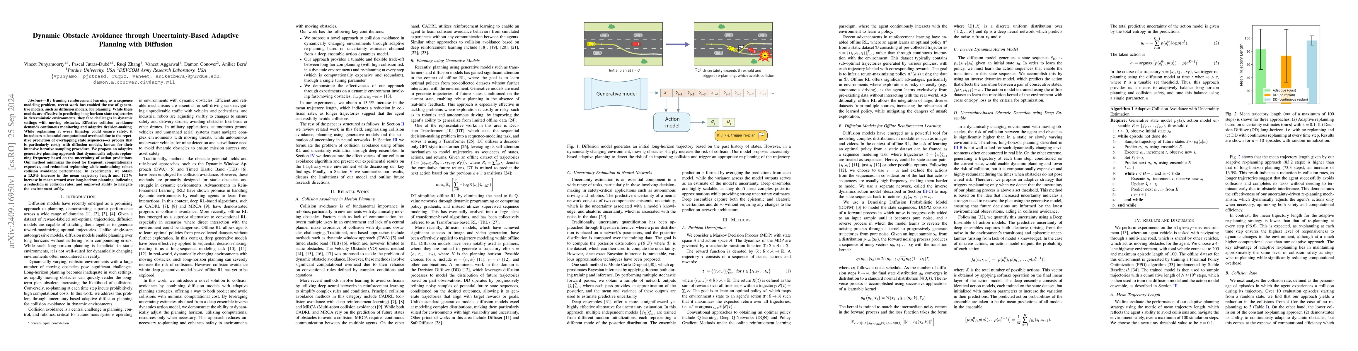 Thumbnail for Dynamic Obstacle Avoidance through Uncertainty-Based Adaptive Planning
  with Diffusion
