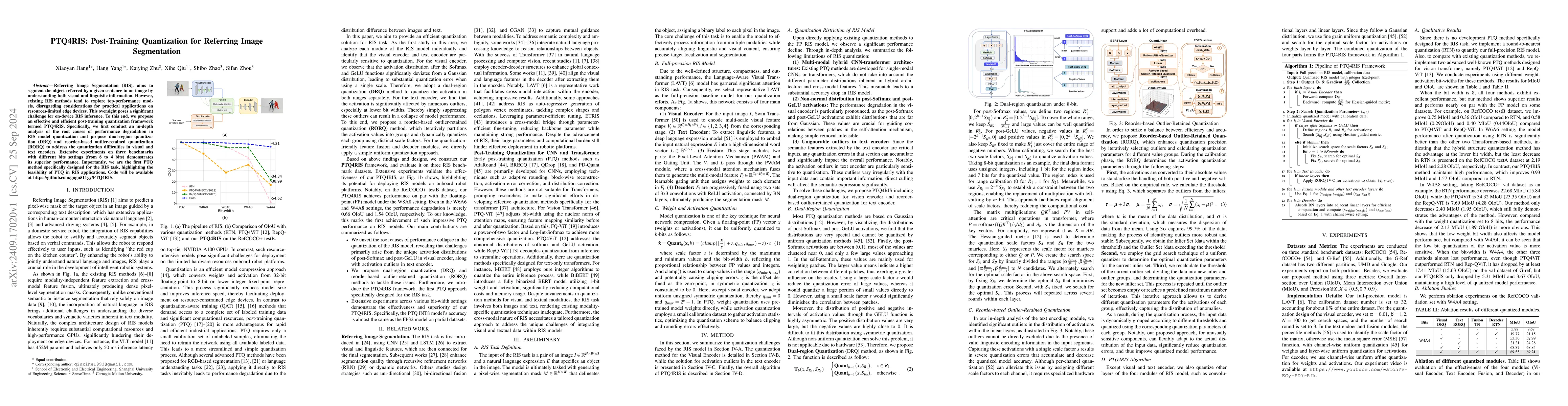Thumbnail for PTQ4RIS: Post-Training Quantization for Referring Image Segmentation