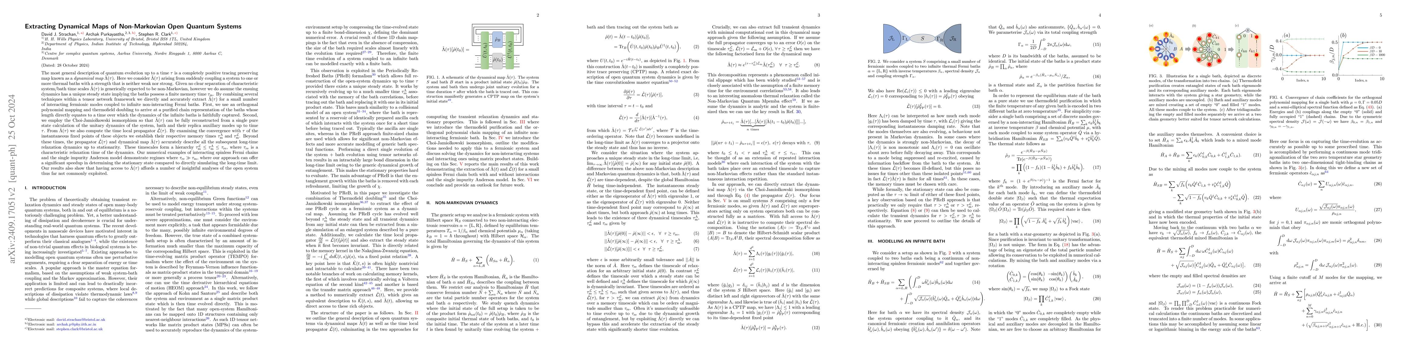 Thumbnail for Extracting Dynamical Maps of Non-Markovian Open Quantum Systems