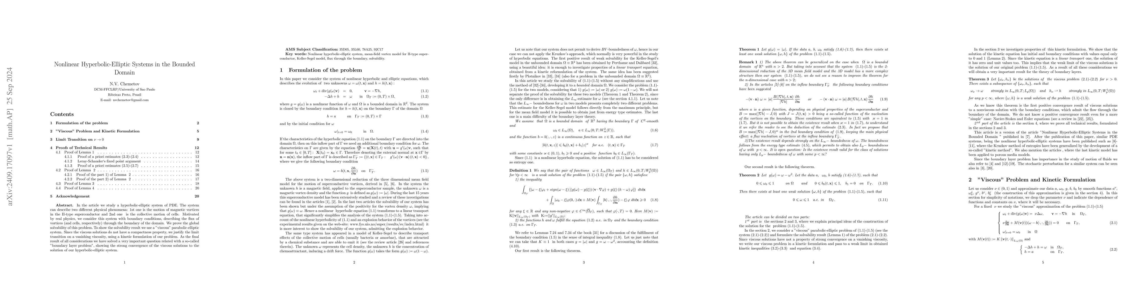 Thumbnail for Nonlinear Hyperbolic-Elliptic Systems in the Bounded Domain