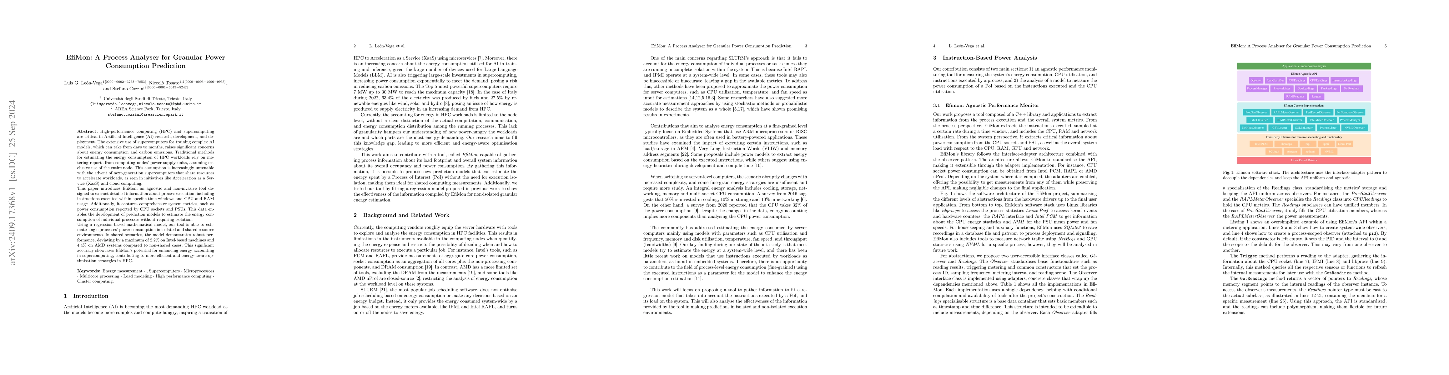 Thumbnail for EfiMon: A Process Analyser for Granular Power Consumption Prediction
