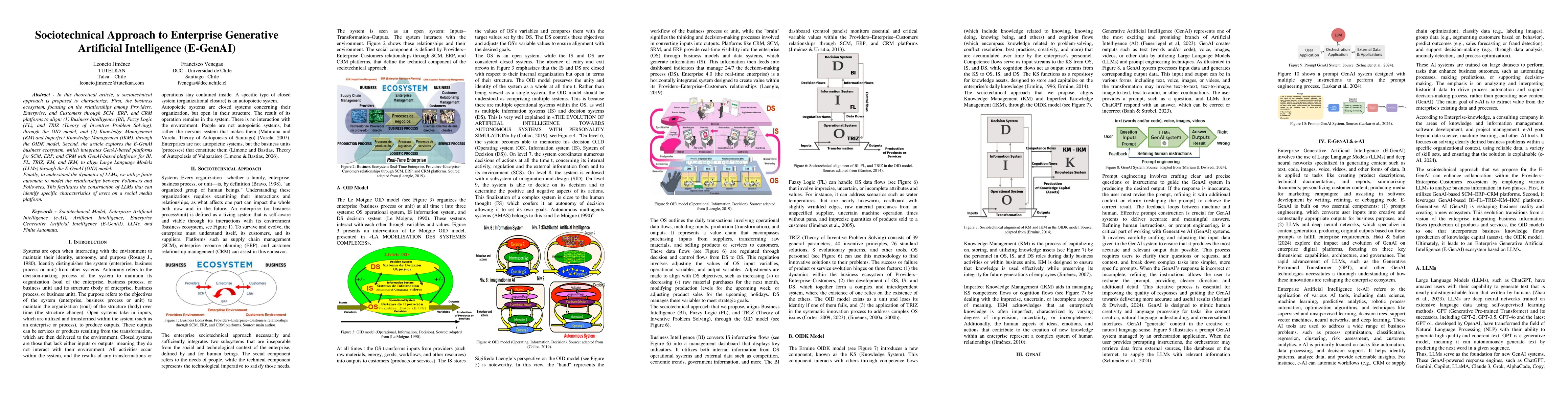 Thumbnail for Sociotechnical Approach to Enterprise Generative Artificial Intelligence
  (E-GenAI)