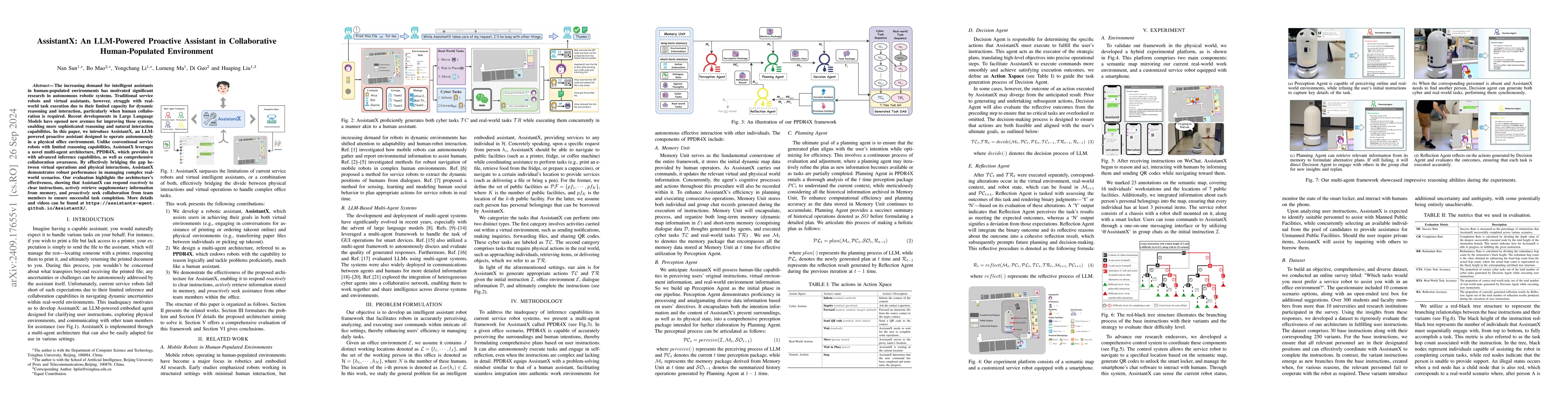 Thumbnail for AssistantX: An LLM-Powered Proactive Assistant in Collaborative
  Human-Populated Environment
